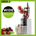 Greenis rhino Juicer, double feeding, safer operation, cold press juicer